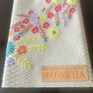 Consuela Multicolor Floral Embroidered notebook covers